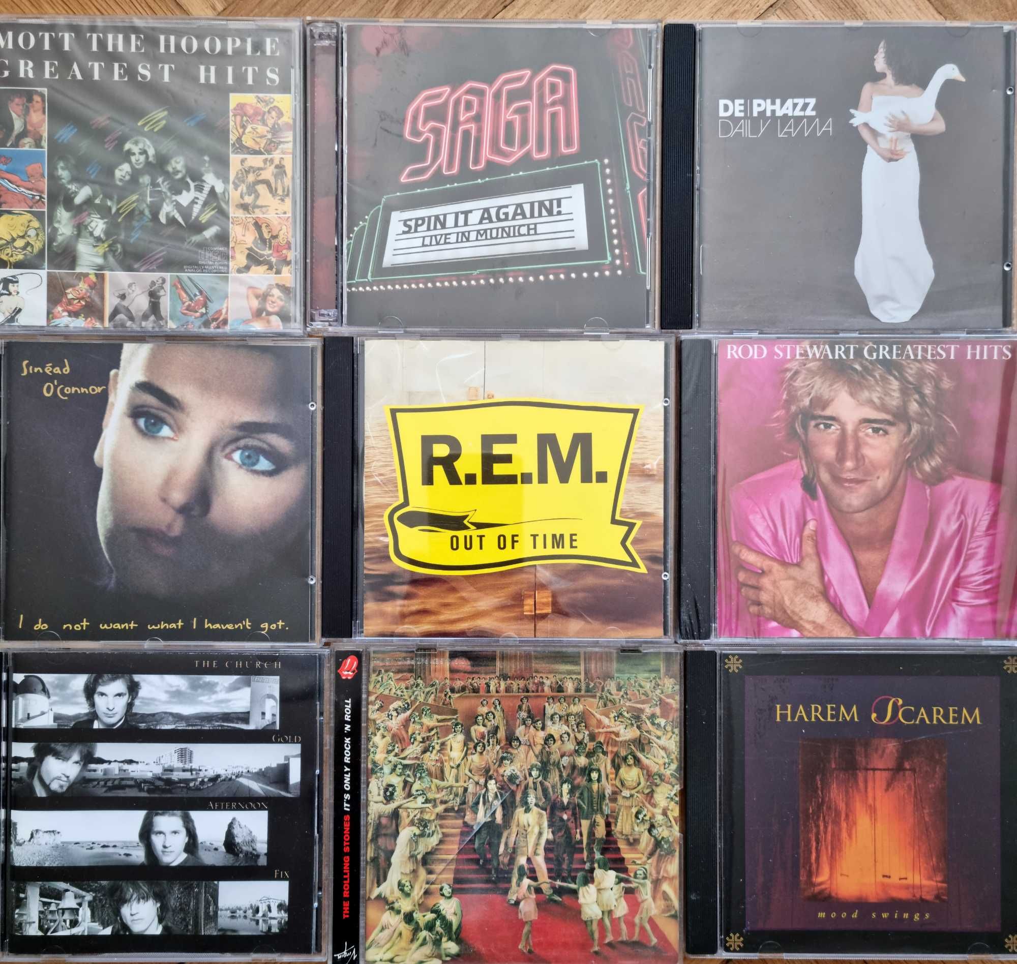 Płyty CD zestaw Stones  U2 INXS Niemen Prince