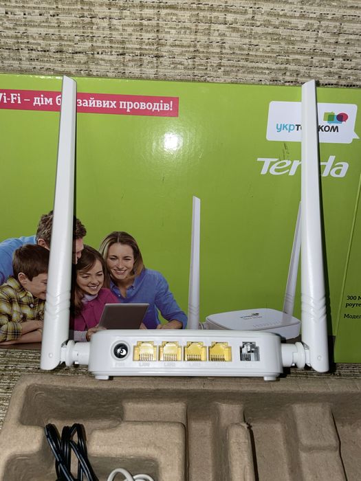 ADSL модем Tenda D301 v4 Укртелеком
