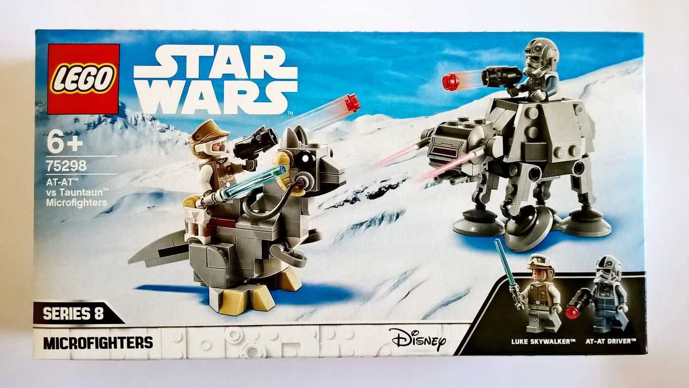 Lego Star Wars 75298 AT-AT vs Tauntaun Microfighters Series 8 selado