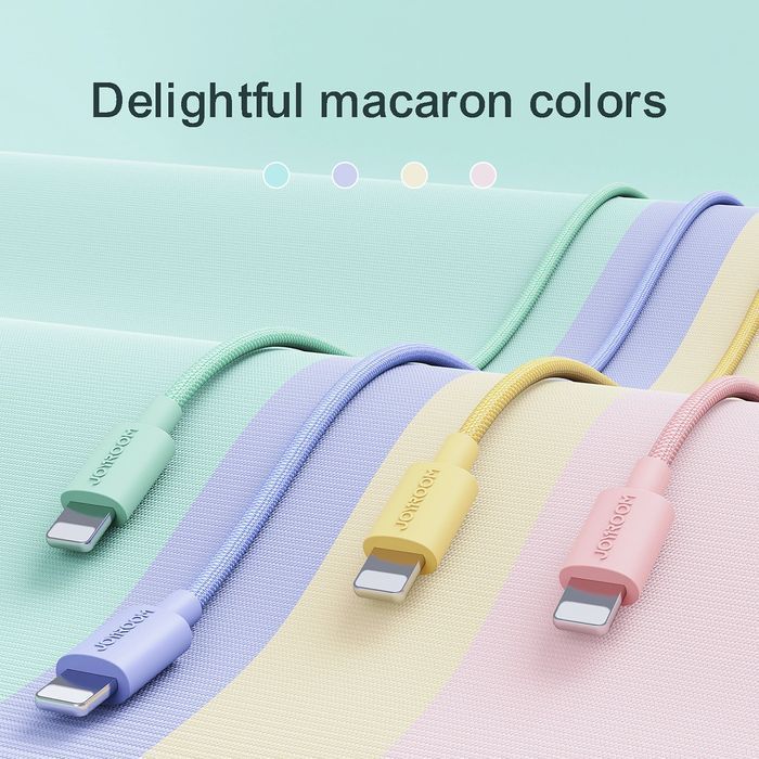 Kabel Joyroom S-2030M13 ze złączami Lightning i USB-A o długości 2m