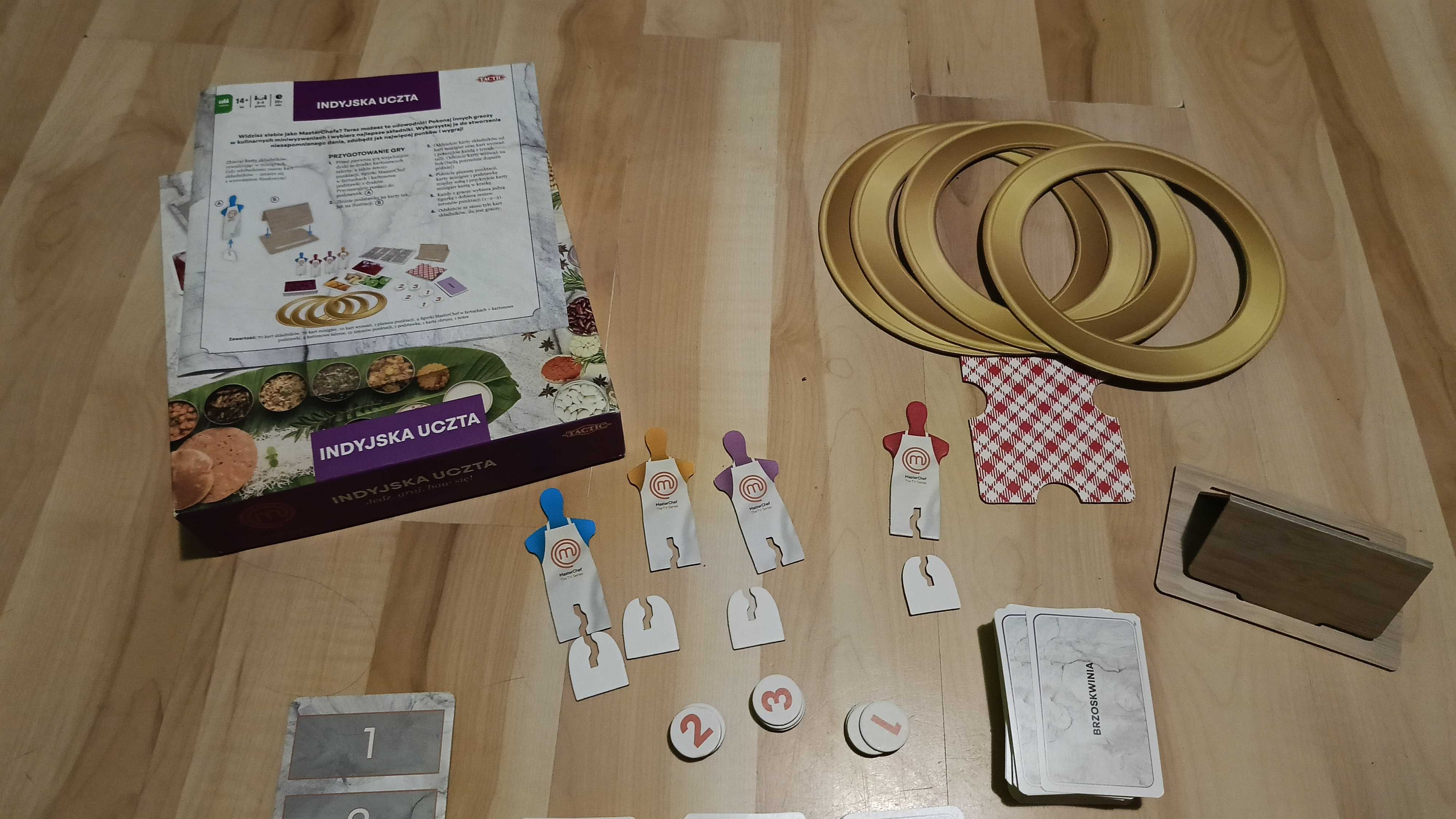 Gra planszowa Masterchef Indyjska Uczta