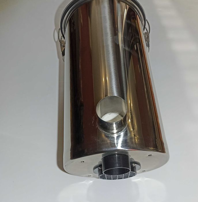 Циклонный фильтр пылеуловитель для строительного пылесоса