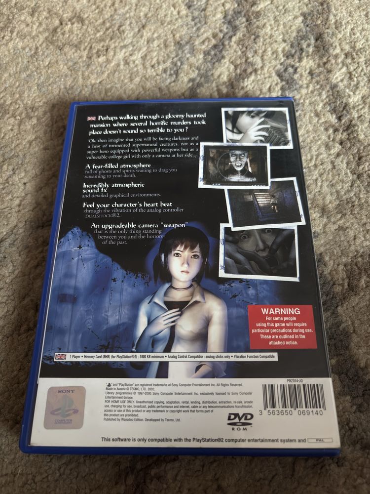 Project Zero Playstation 2