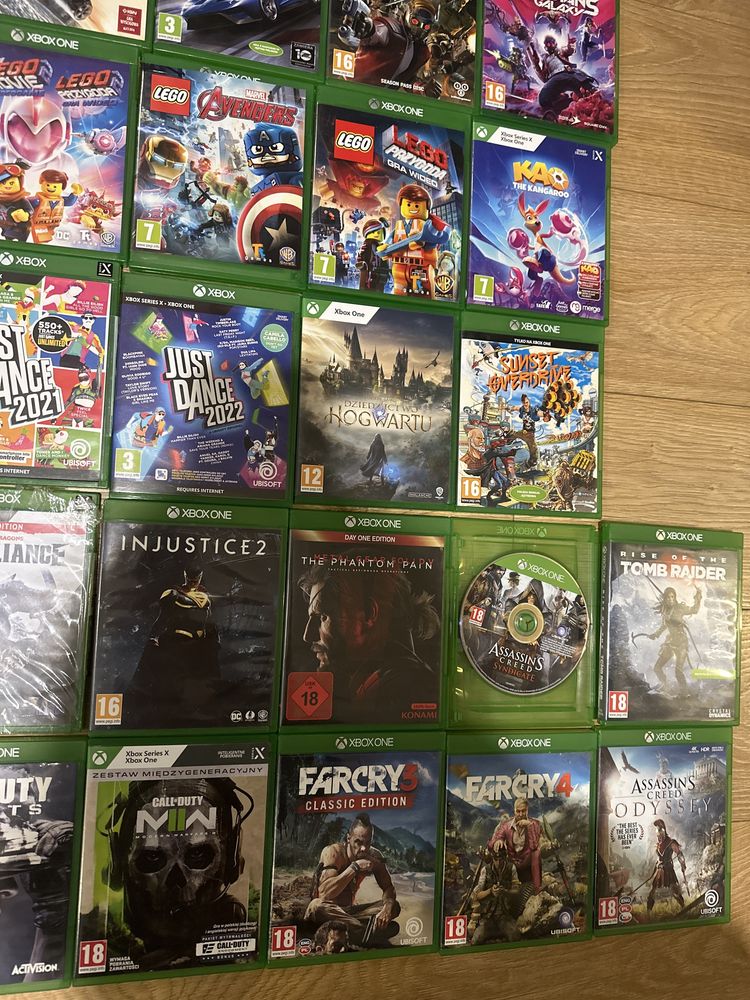 Hity gry Xbox one s x series fifa fc24 lego kao just crash forza spyro