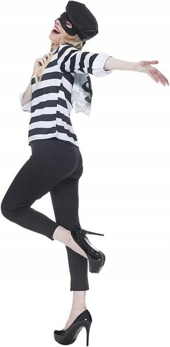 Strój przebranie kostium złodziejki damski  r. L  karnawałowy