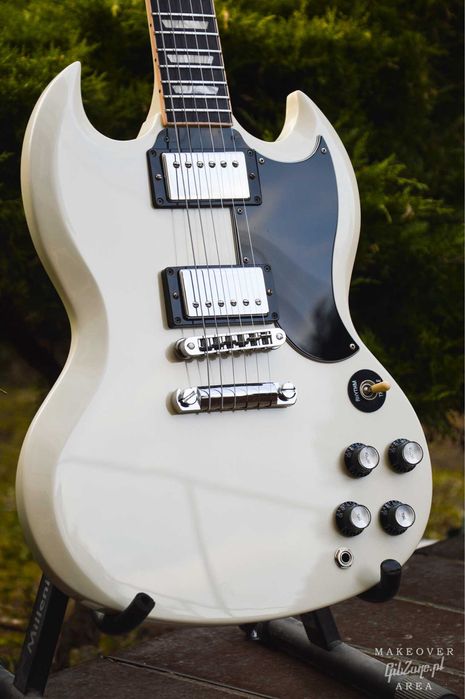 Gibson SG Standard USA 120th Anniversary (2014) Ivory Pearl