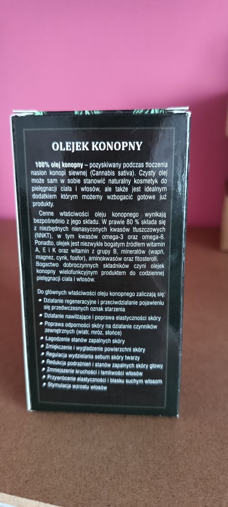 Olejek konopny Editt