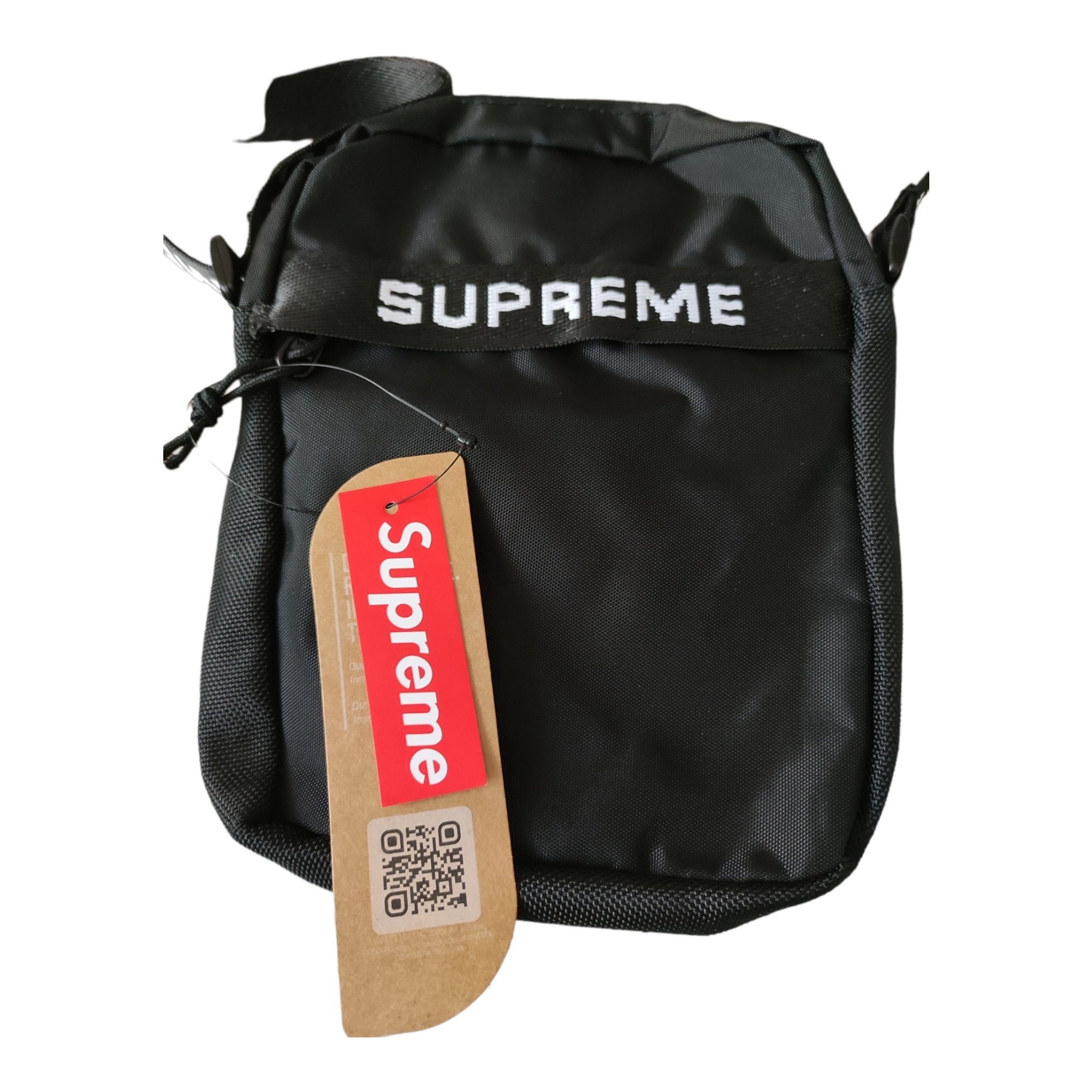 Supreme FW2022 shoulder bag, nerka, na ramię, drip streetwear all blac
