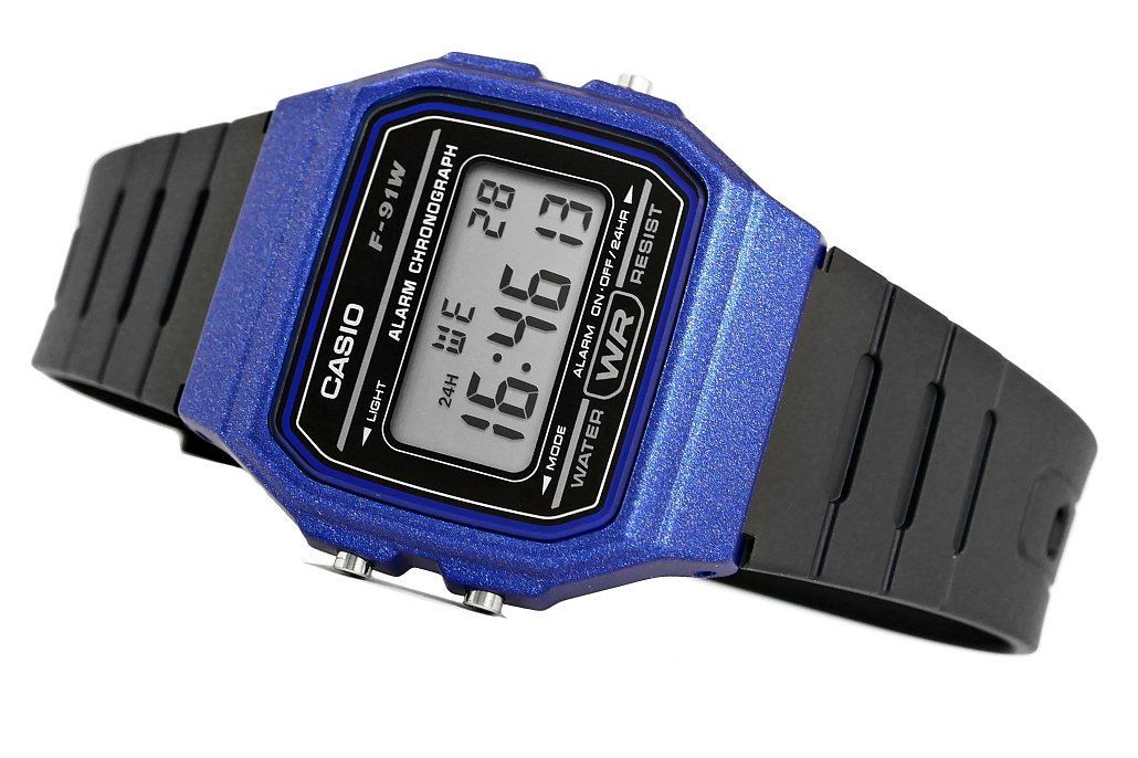 zegarek męski casio f-91wm-2adf