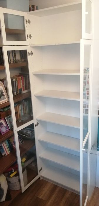 Szafka regał z nadstawką Ikea Billy Oxberg 238x80x30