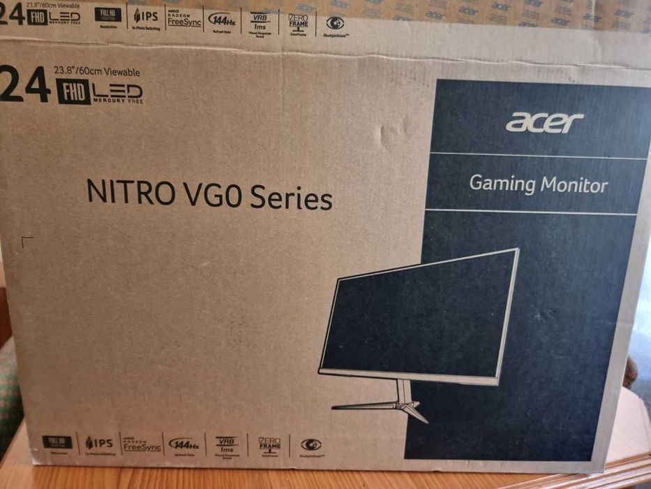 Монітор 23.8" Acer Nitro VG240YPbiip (UM.QV0EE.P01)