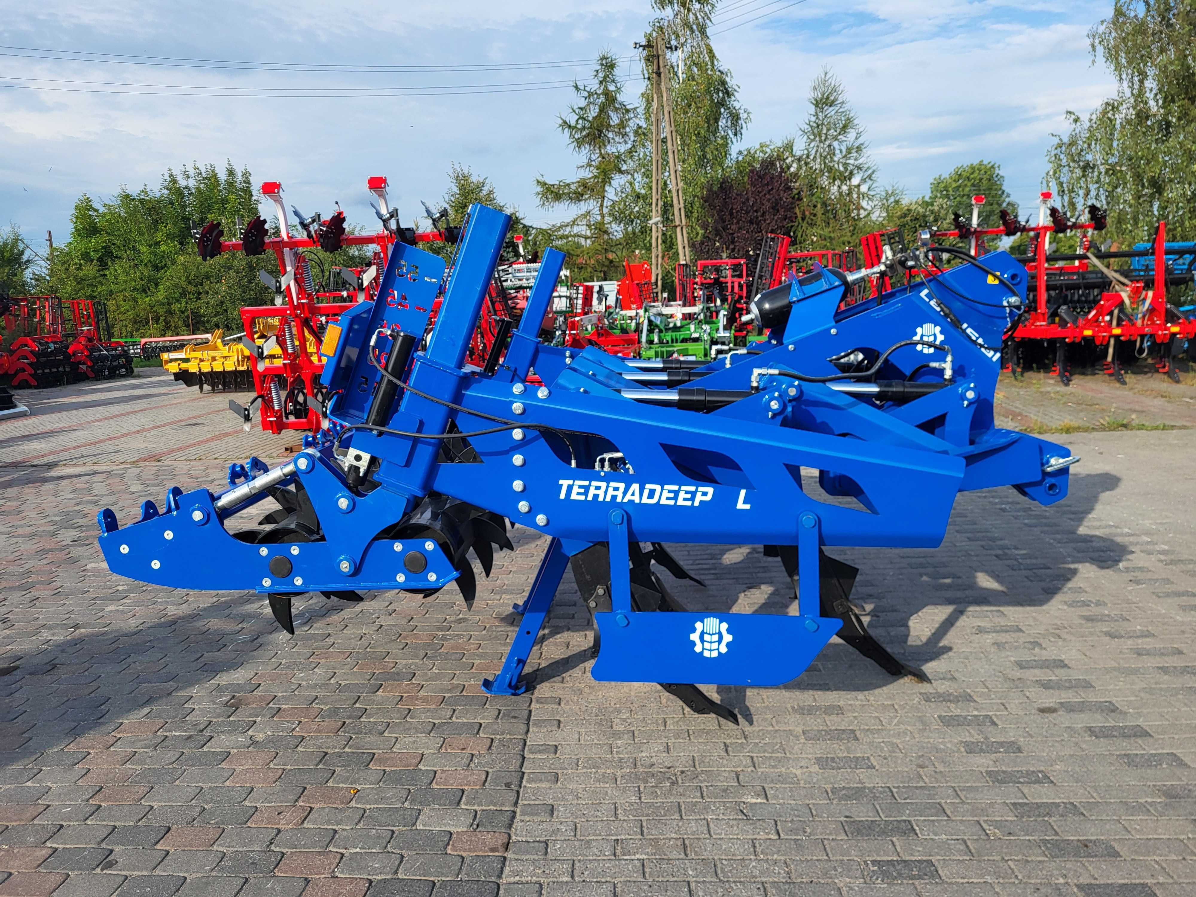 OD RĘKI !!! Pług dłutowy TERRADEEP L 2,5m 3,0m LANDSTAL Hydraulika