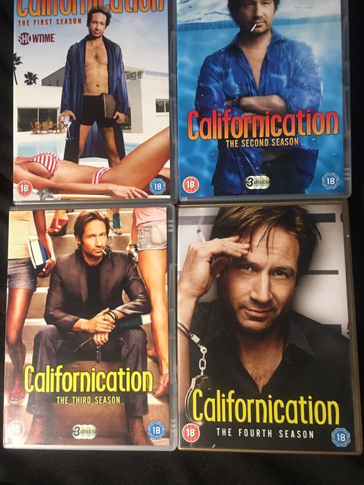 Californication completa Bluray e DVD