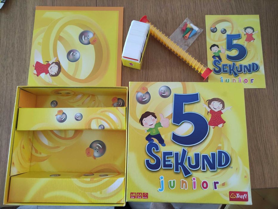 5 sekund junior gra planszowa dla dzieci