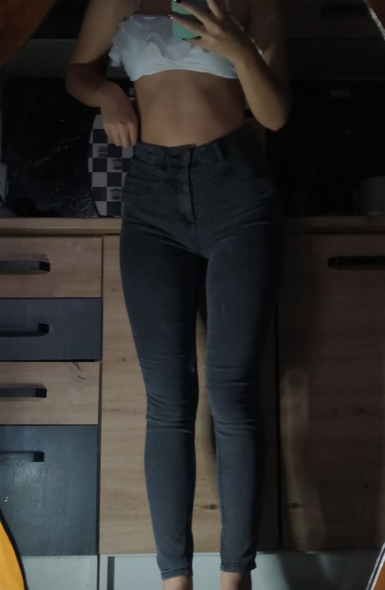 жіночі джинси на високій талії
