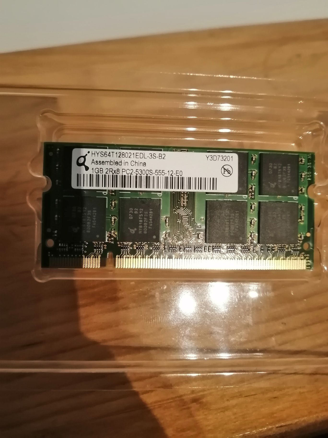 1+1 Gb Memórias Sdram ddr2 pc2-5300