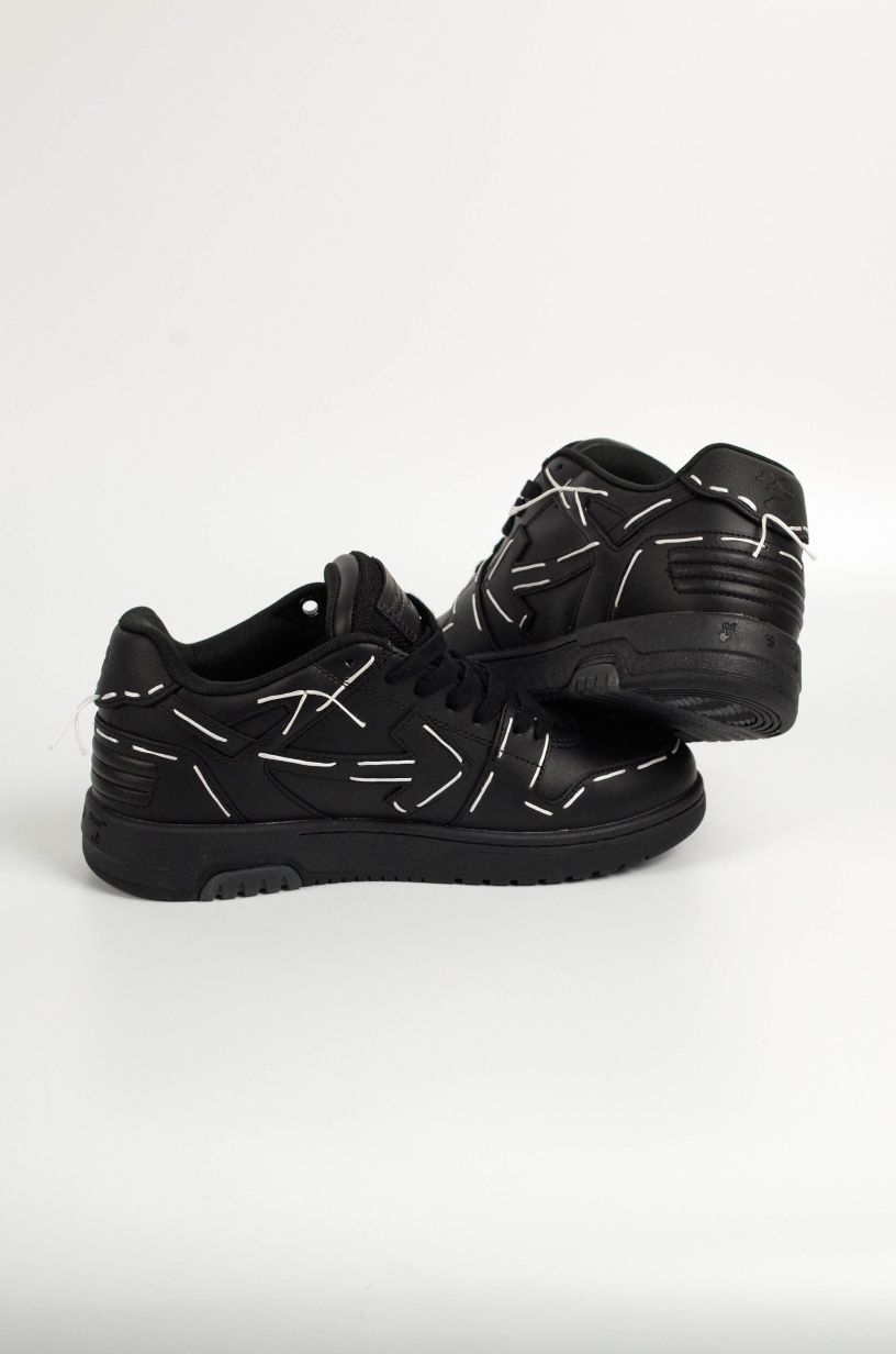 Кросівки Off-White Ooo Low Sartorial Stitching Black Out of Office