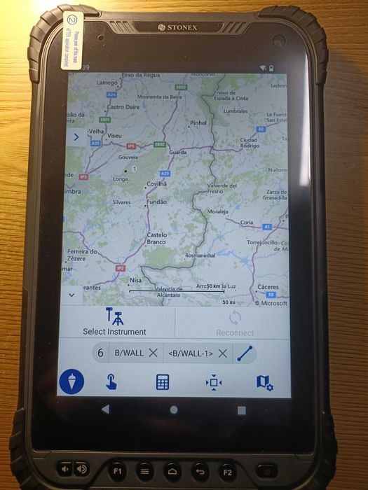 STONEX S80 | Tablet Robusto - Rugged | Topografia | RTK GNSS | Industr