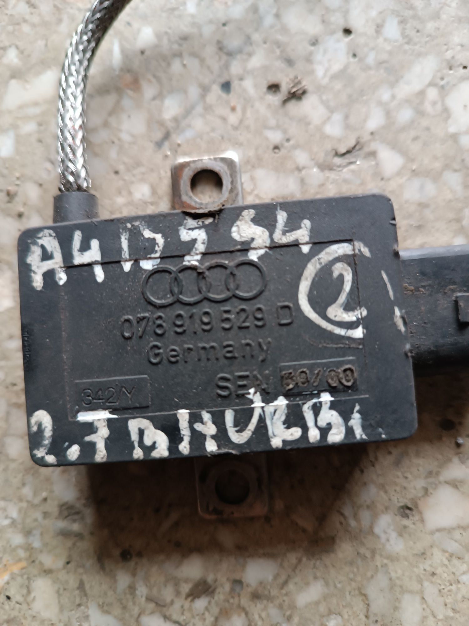 Czujnik temperatury spalin audi A6 C5 S4 B5 2.7biturbo 078,919,529d
