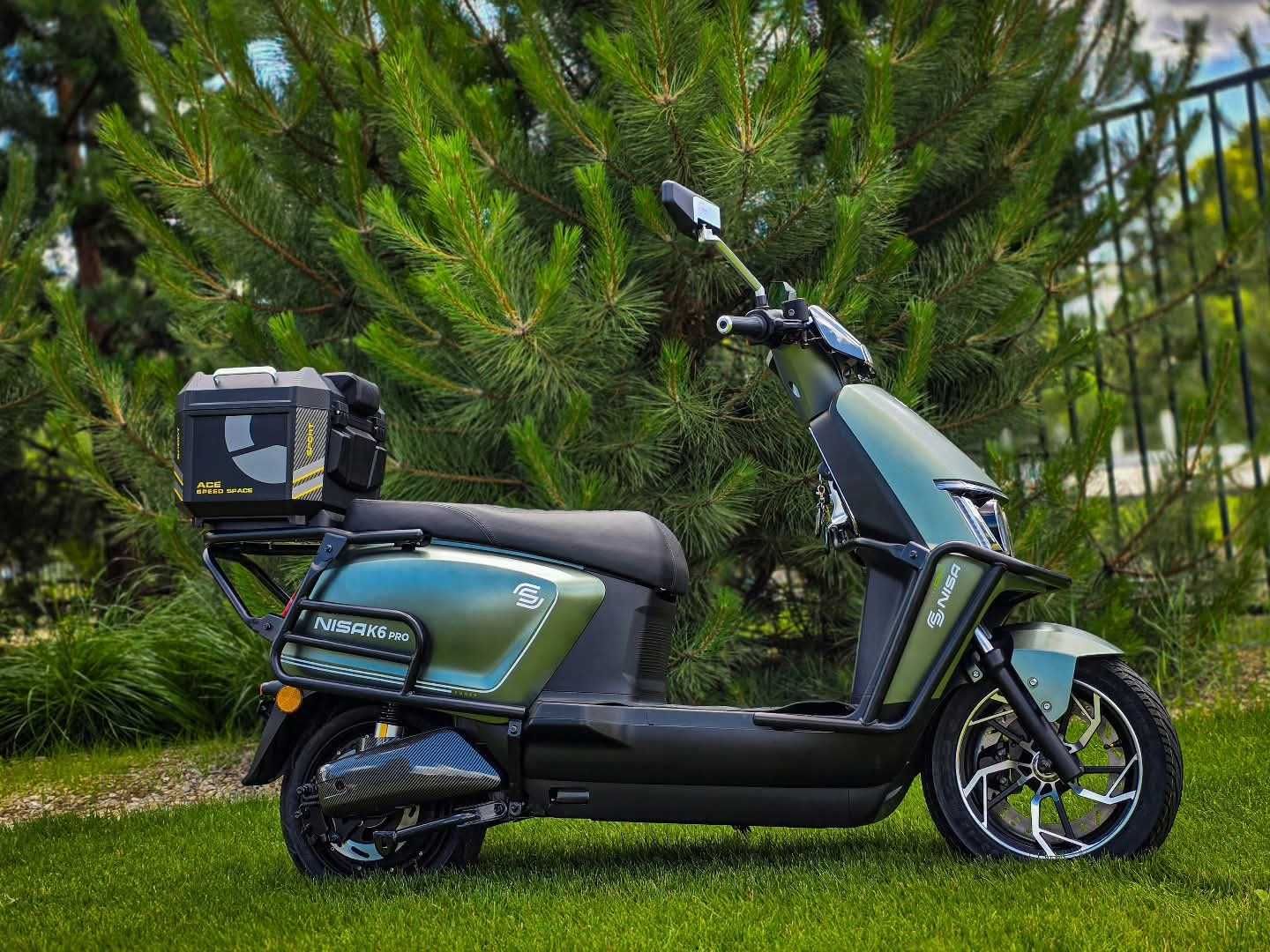 Електроскутер NISA K6 Pro, ексклюзивно в АртМото Київ правий берег!!!