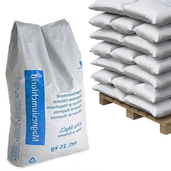Ekologiczna Sól Drogowa CHLOREK MAGNEZU 25kg DARMOWA dostawa