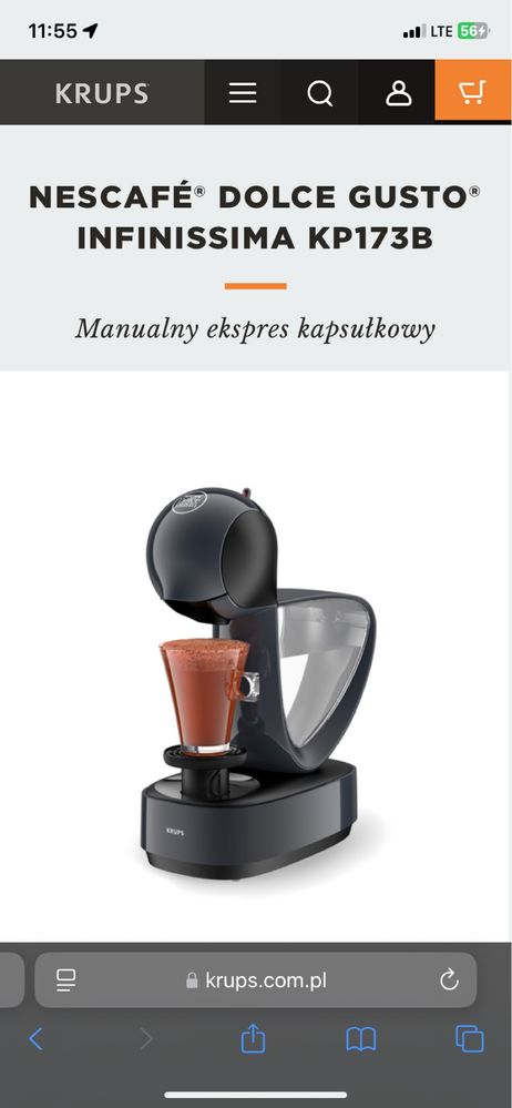 Ekspres do kawy nescafe