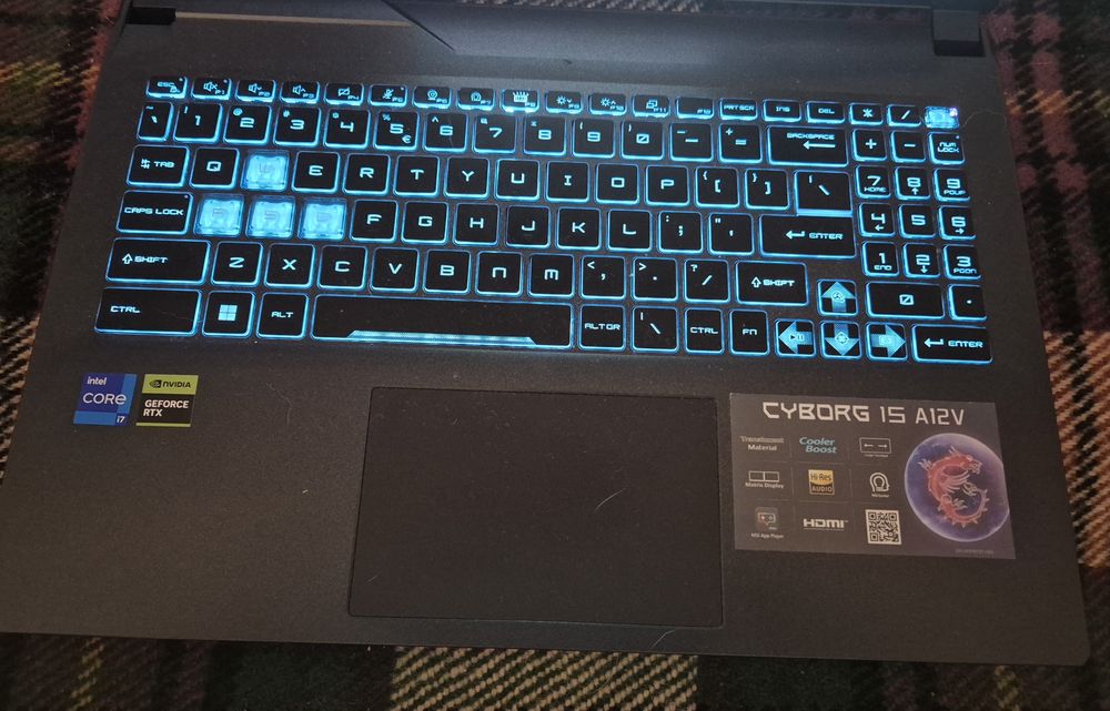Laptop MSI Cyborg A12VF-271XPL
