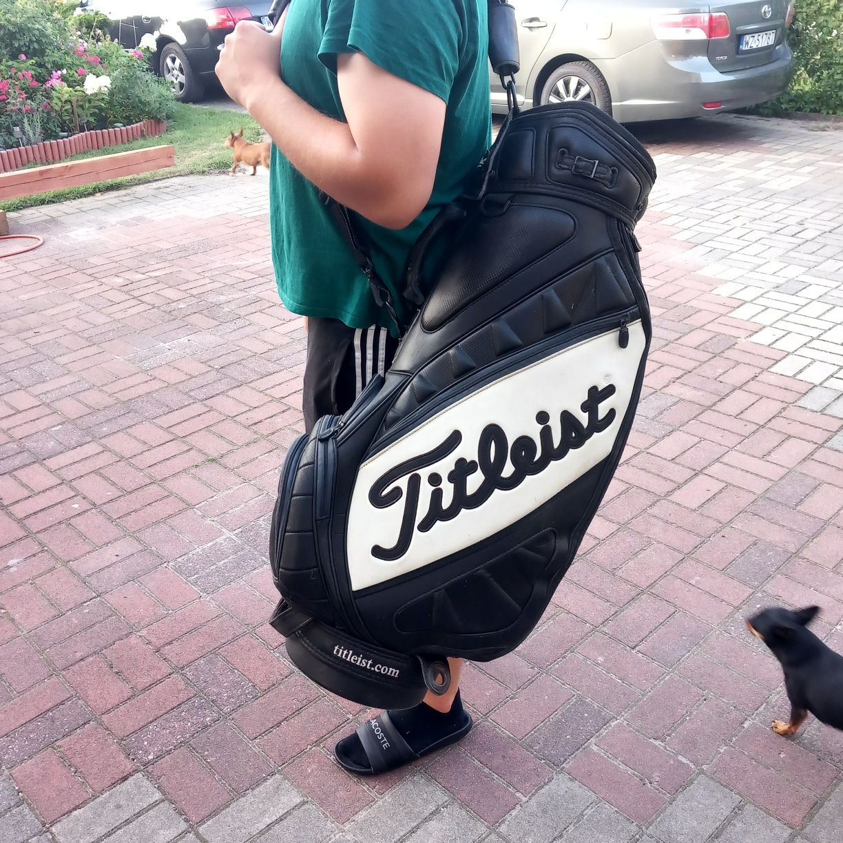 Torba golfowa skórzana Titleist
