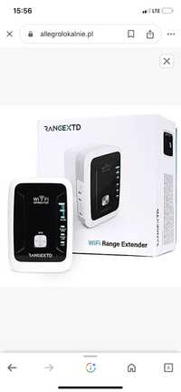 Wzmacniacz Sygnalu Wifi RangeXTD Wifi Range Extender 300 Mbps WPS