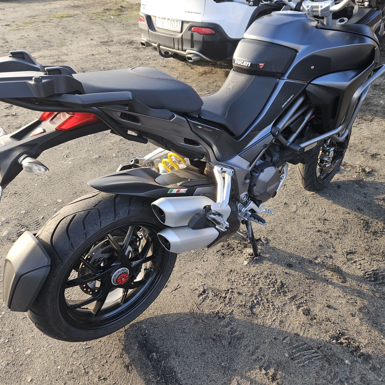 Multistrada 1260 s po dużym serwisie.