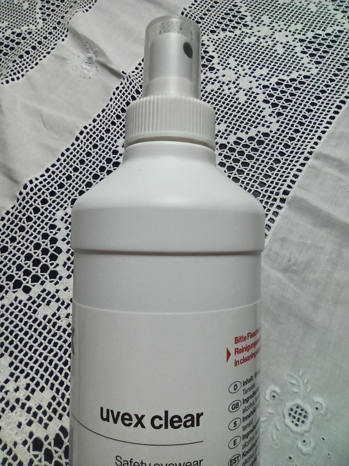 Spray de limpeza de óculos Uvex (Novo)