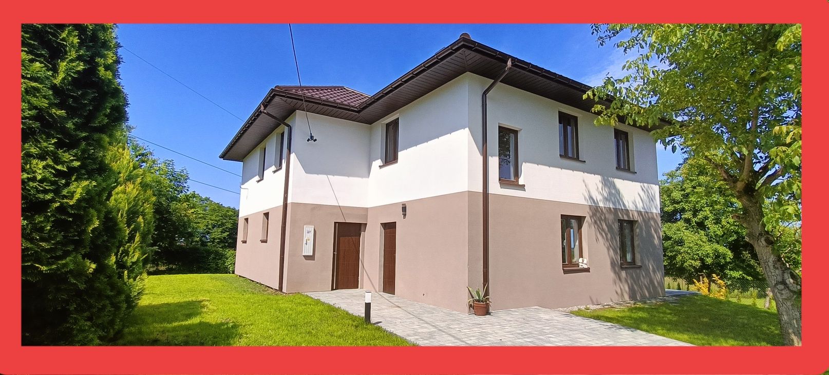 Nowy dom 200m²+ogród B-B Aleksandrowice/St.B. Do wprowadz WIDOK bezPCC