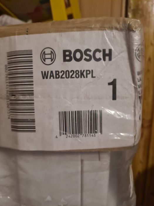 Пральна машина Bosch wab2028kpl Нова