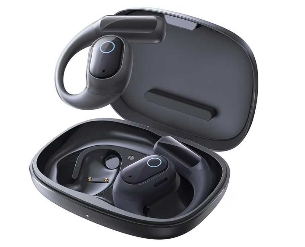 Наушники Baseus Eli 10i Fit Open-Ear TWS Earbuds (чорні та білі)
