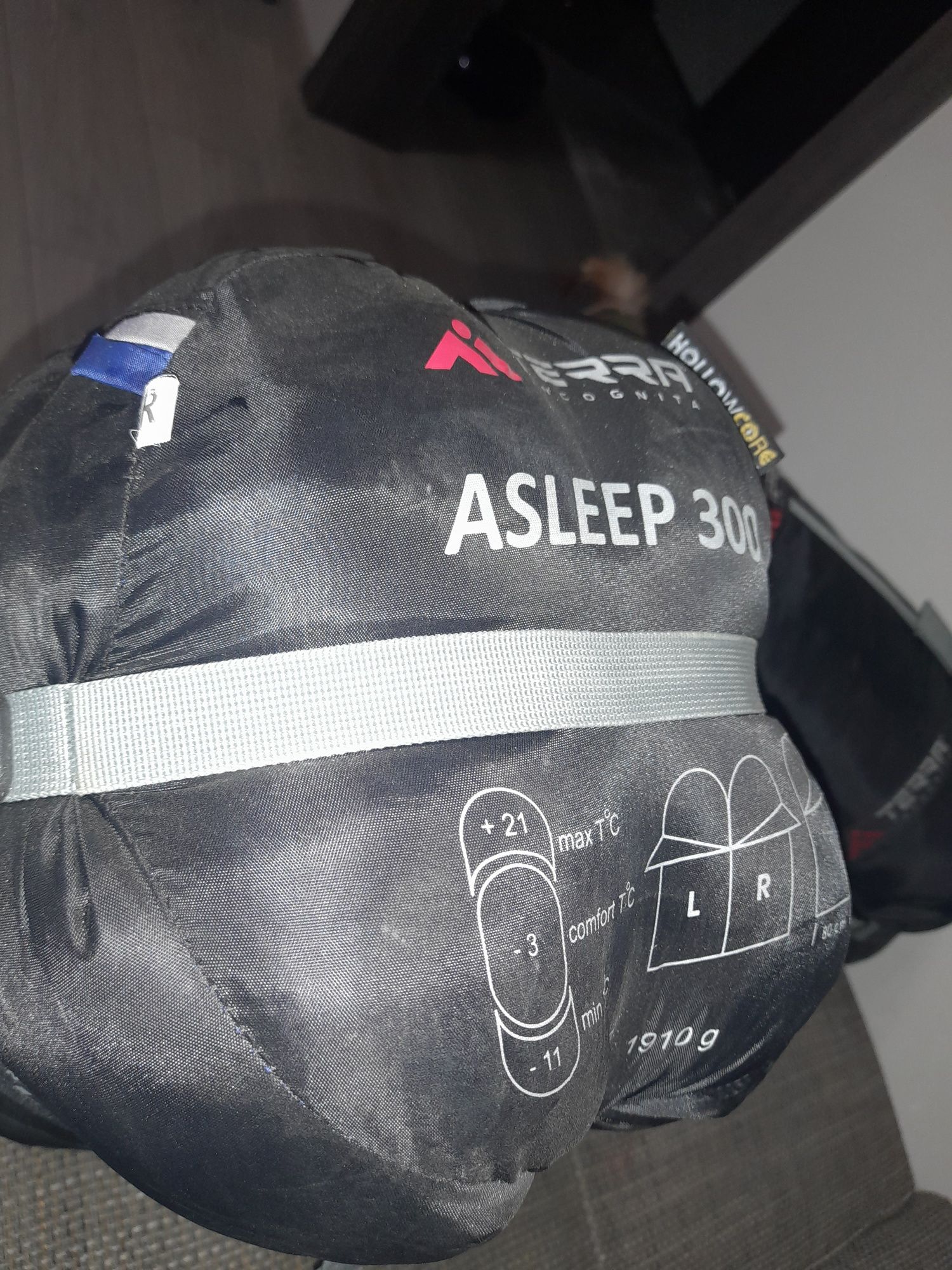 Спальні мішки зимові Incognita Asleep JR 300/ Asleep 300 L зелений/R с