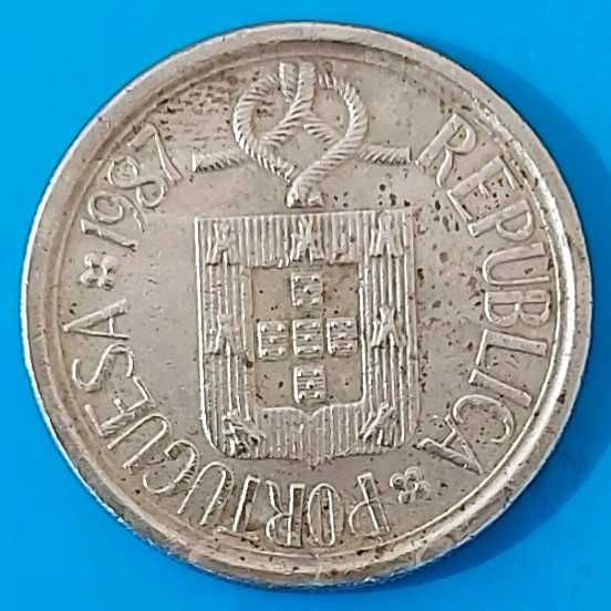 10$00 de 1987 Republica Portuguesa