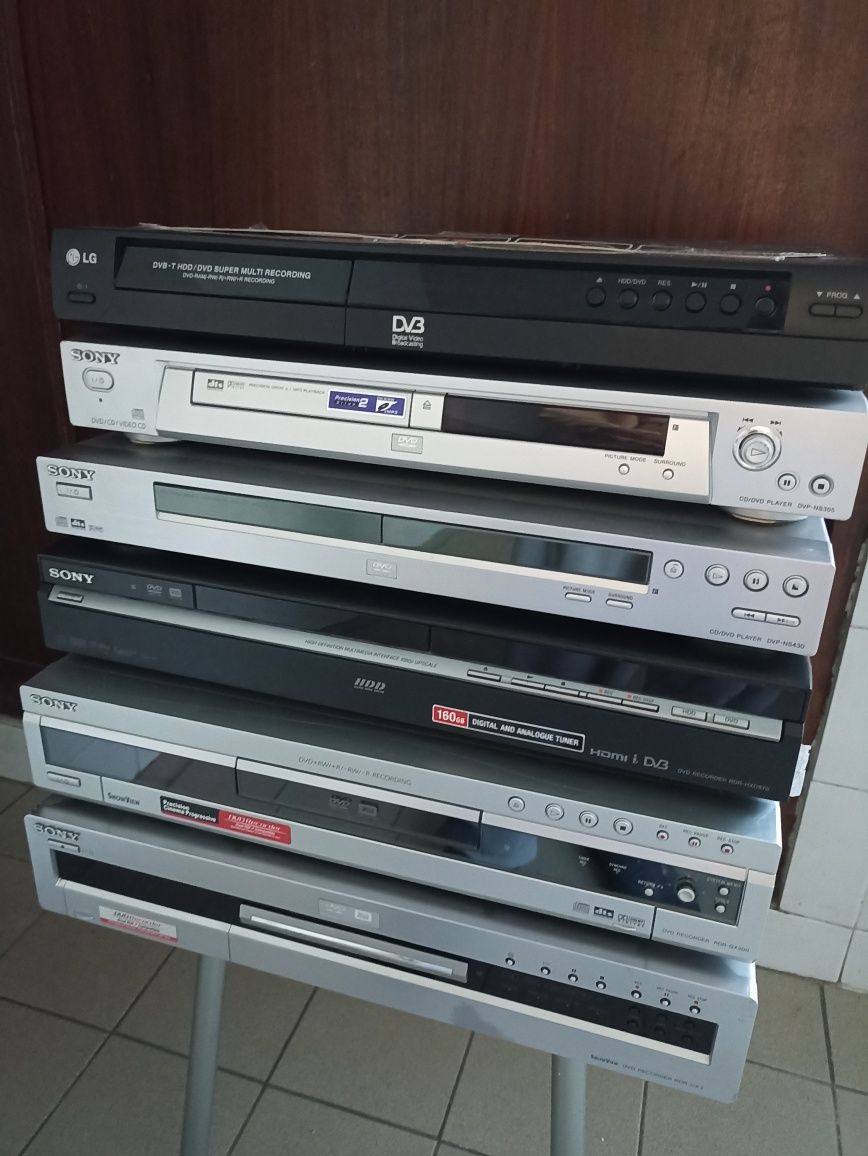 DVD Sony LG lote