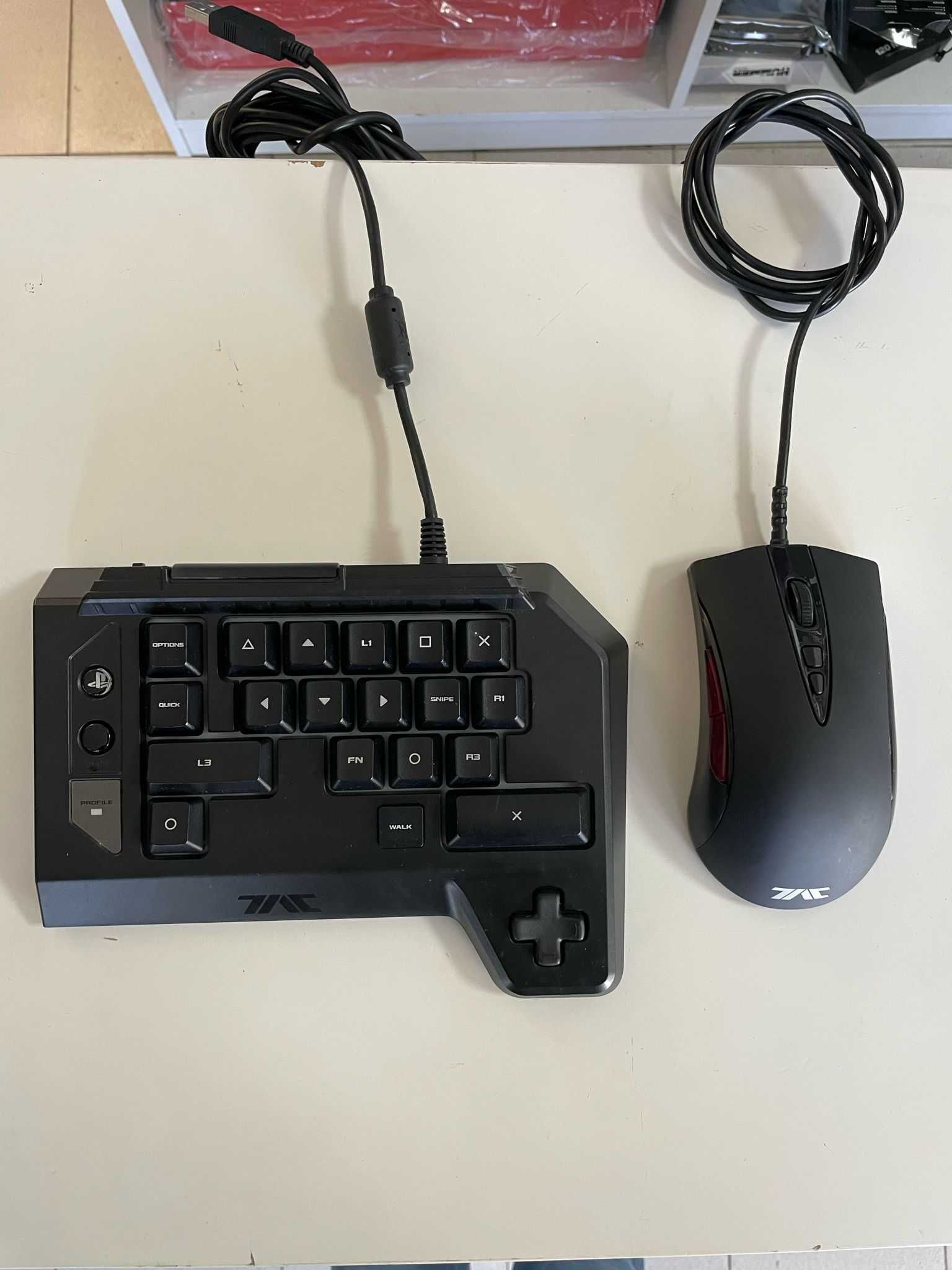 Hori Tac Four Type K2 Teclado Usb Preto Vermelho