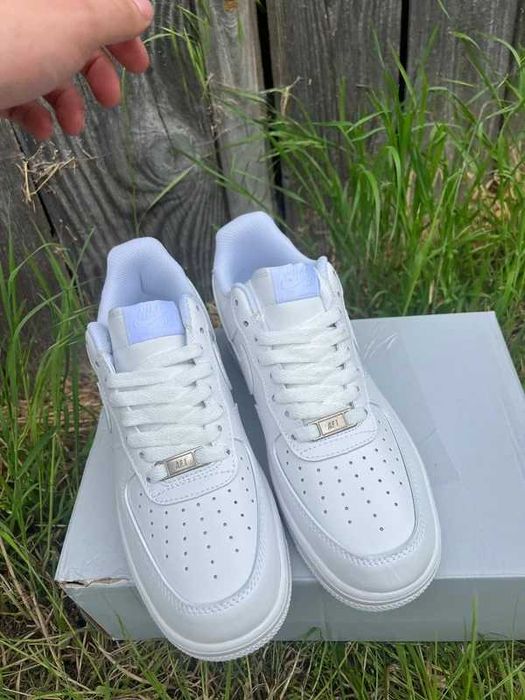 Buty meskie Mokasyny Nike_Air_Force_1_Low_'07_White R.45