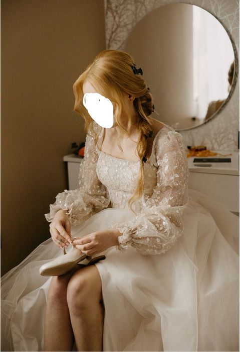 Suknia ślubna długi rękaw