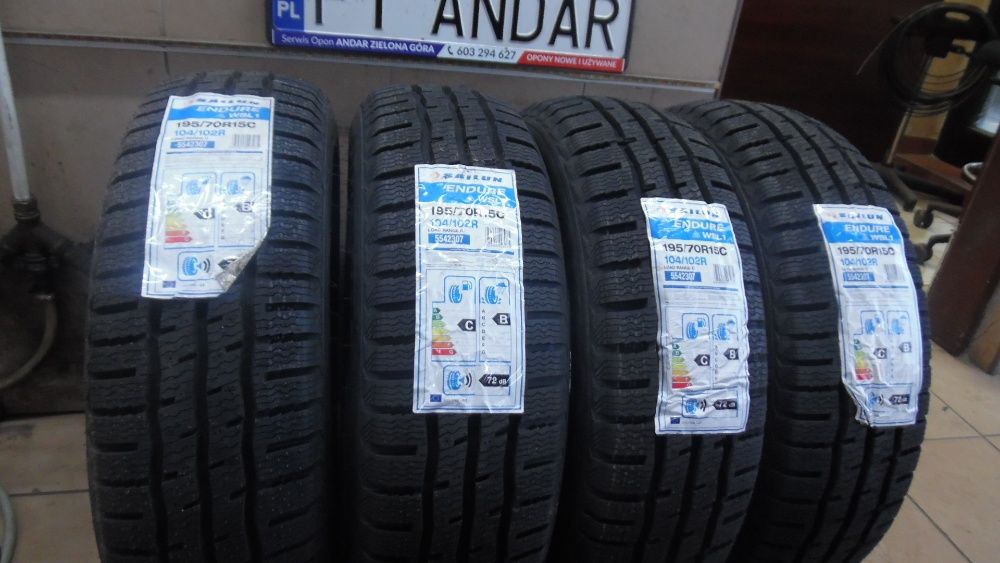 Tanie Nowe 195/70R15C SAILUN Endure WSL1 -BUS , Opony Zimowe ANDAR