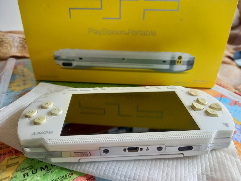 Konsola Sony psp 1000 (1004) ceramic White unikat zestaw
