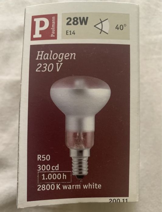 Żarówka Paulmann Halogen R63 27W 230V E27- 2 sztuki