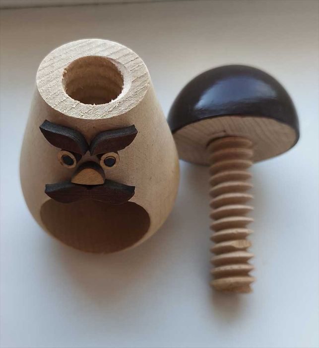 Дерев’яний грибок горіхокол