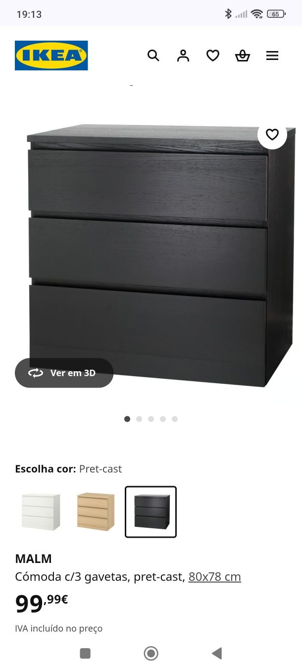 Cómoda IKEA Malm