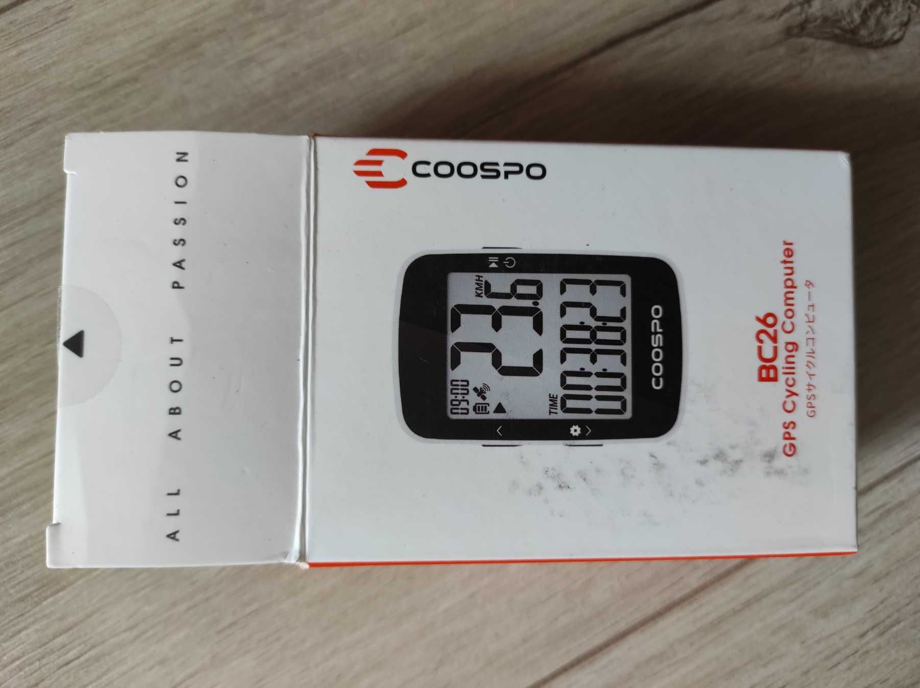 COOSPO BC26 Bezprzewodowy licznik rowerowy GPS