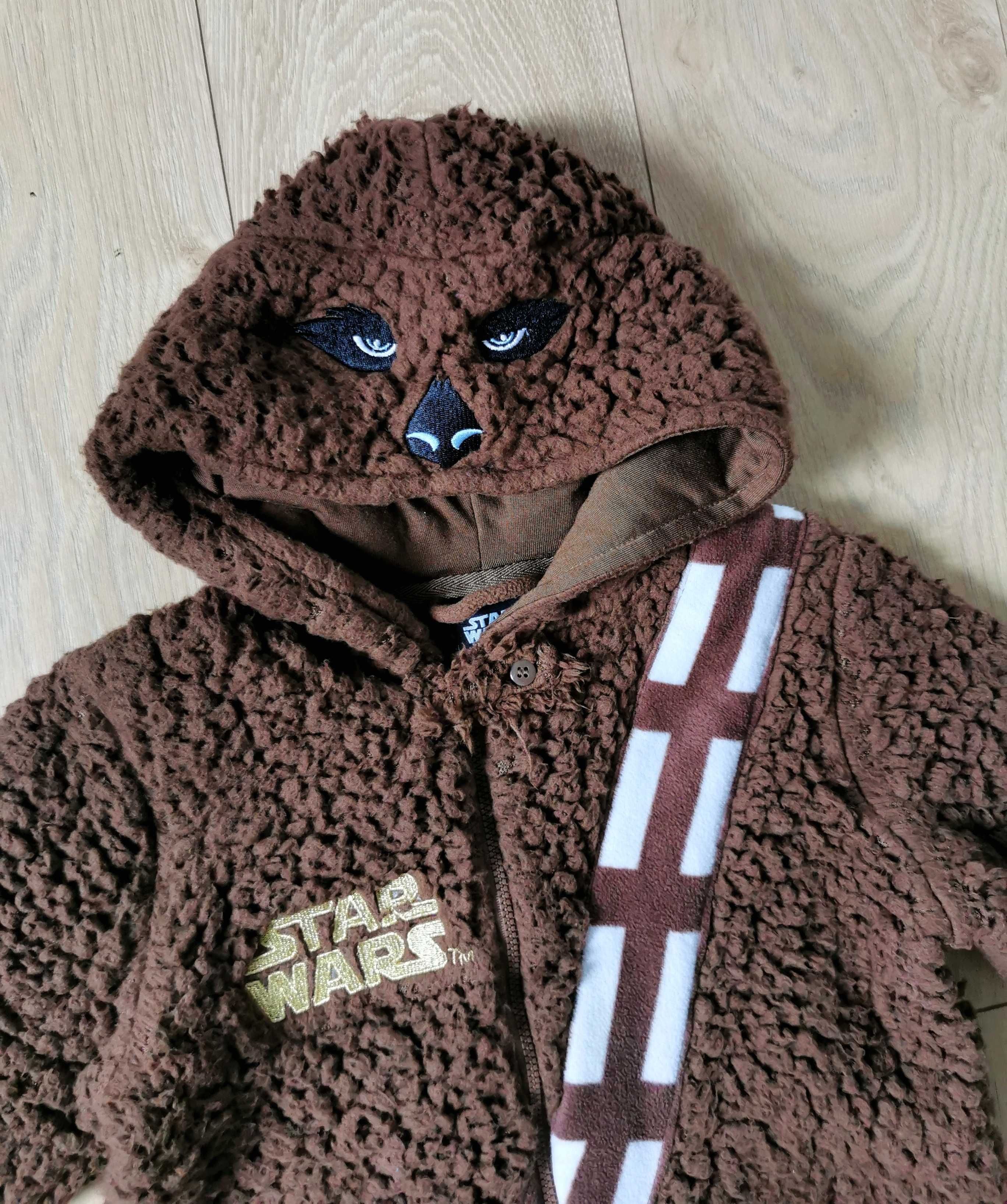 Strój Star Wars Chewbacca 134 8-9 lat nie gruby, oddychający.