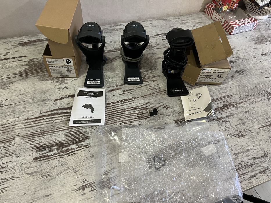 Сканер штрих-кодов Newland HR22 + Datalogic QW2100 USB (2шт)