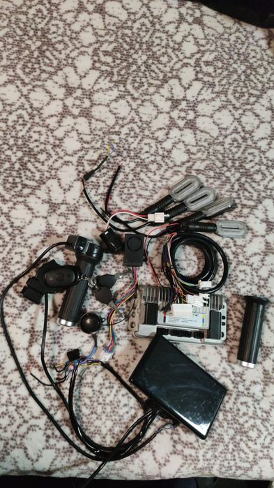 Контроллер Kunteng 24/36/48v 25a WP с дисплеем lcd 8h + usb