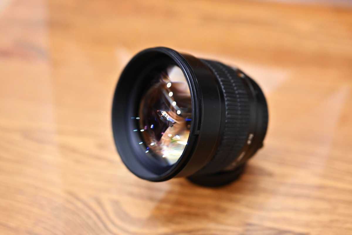 Obiektyw Samyang AE 85 mm 1: 1.4 AS IF UMC Nikon super stan